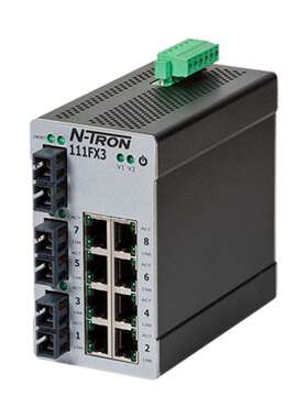 111FX3-SC【NETWORK SWITCH-UNMANAGED 11 PORT】