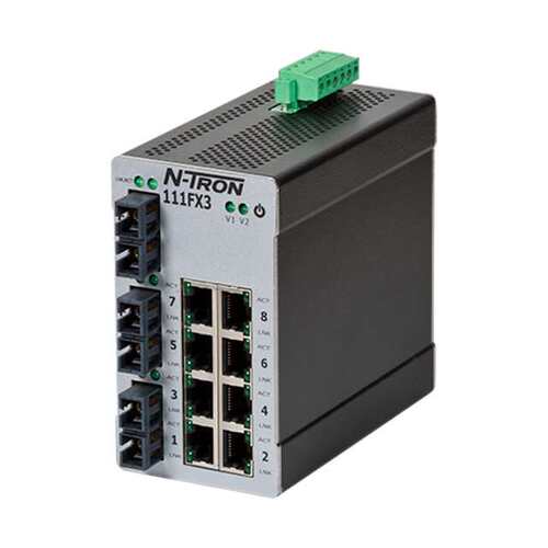 111FX3-SC【NETWORK SWITCH-UNMANAGED 11 PORT】