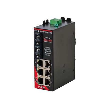 SLX-8MS-4ST【NETWORK SWITCH-MANAGED 8 PORT】