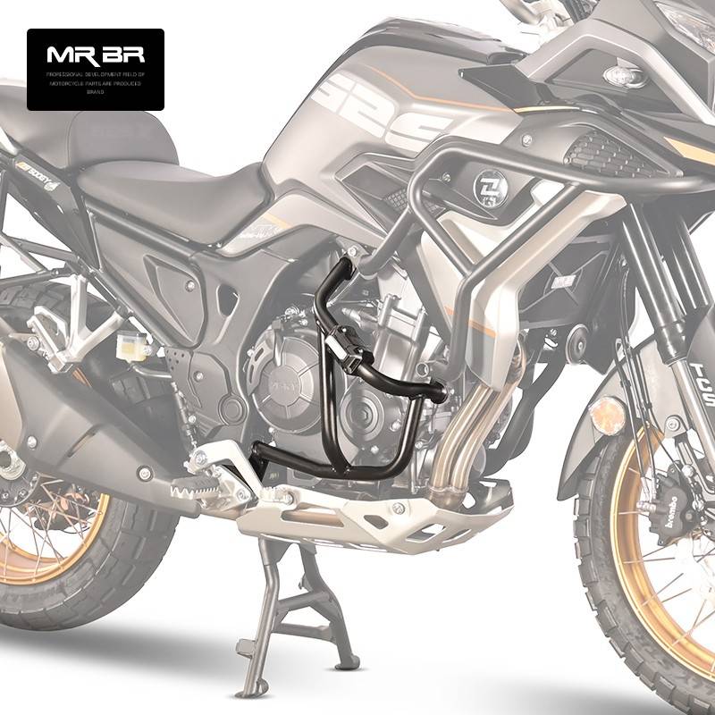 MRBR适配2023款凯越525x下护杠摩托车防摔保险杠改装配件兼容原厂