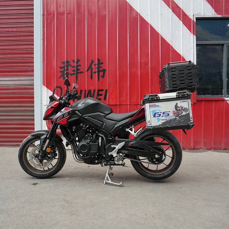 适用26款本田CB500F边箱架边包隔离支架夏德边箱架铝合金边架改装
