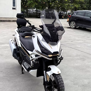 适用于升仕368G风挡改装加高挡风368G仿XADV专用前风挡挡雨板透亮