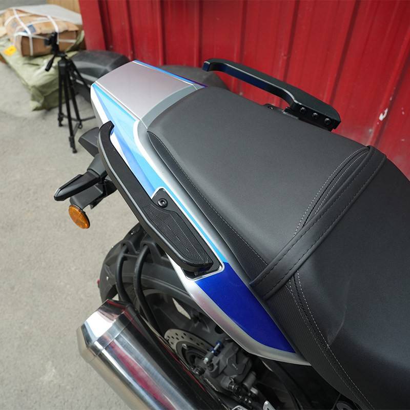 适用本田CB500SF后扶手铝合金牛角尾翼改装竞技运动款分离式扶手