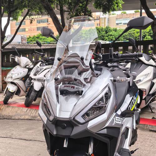 适用光阳DINK G150改装加高前挡风玻璃Dink G150专用前挡风板配件