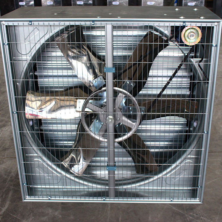 厂家工业排风扇各规格加厚镀锌板排风机牧畜场大棚工业风机