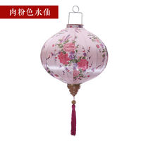 Outdoor handcrafted Chinese-style New Year's Light festival, popular check-in spots, New Year's Day ancient-style lantern decorations, tea house, Vietnamese lights up thumbnail 5