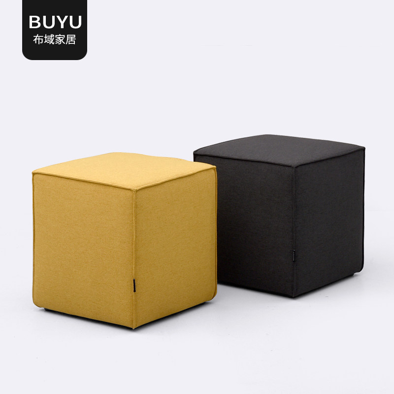 服装店北欧布艺沙发凳子简约客厅茶几方凳美容化妆梳妆换鞋凳矮凳,住宅家具,矮凳,淘宝优惠券,粉丝福利购,淘宝优惠卷