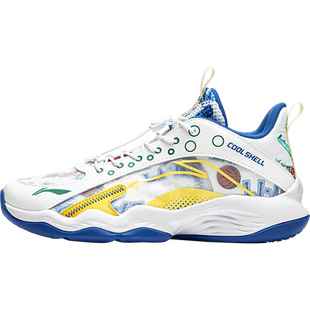 李宁儿童专业篮球训练鞋2026新款春秋款男童鞋中大童青少年运动鞋