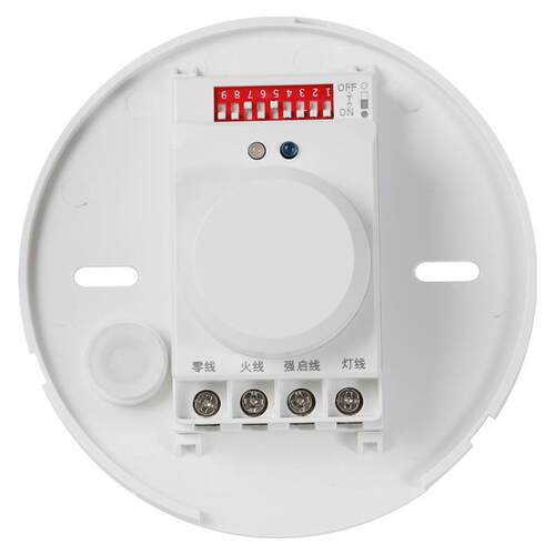5.8G微波雷达吸顶式明装感应开关交直流延时光感可调智能感应器