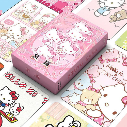 哈喽kity猫卡皮巴拉镭射小卡