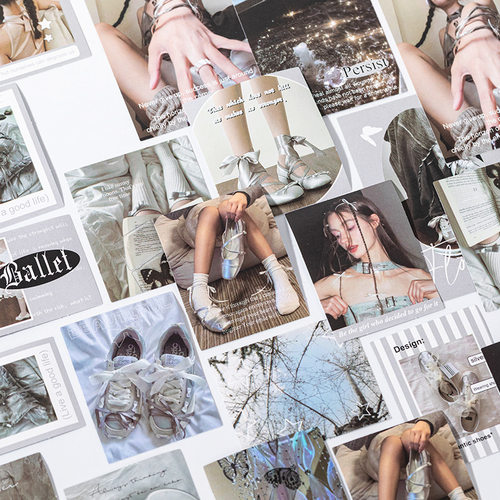 ins风高颜值高级感贴纸