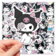库洛咪贴纸电动车装 饰卡通可爱手账diy女孩儿童小贴画三丽欧防水
