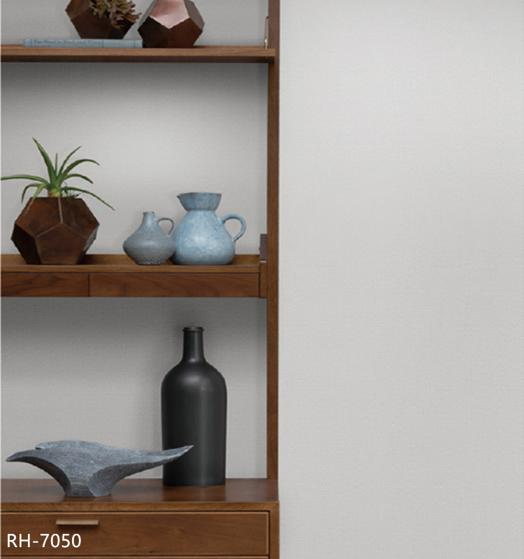 日本墙纸进口灰咖色织物墙纸亚麻文理墙纸客厅卧室环保墙纸rh7050