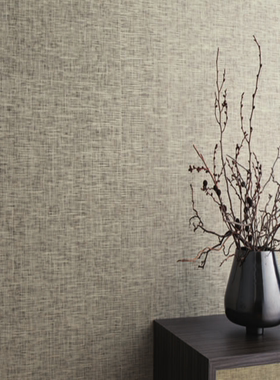 日本墙纸进口新科壁纸灰色草编墙纸时尚简约背景墙墙纸卧室SW4403