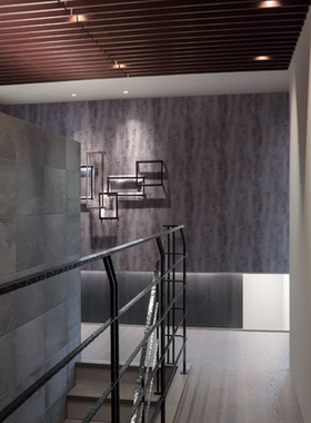 日本原装进口墙纸灰色水泥纹暗花墙纸北欧简约墙纸轻奢环保LV3278