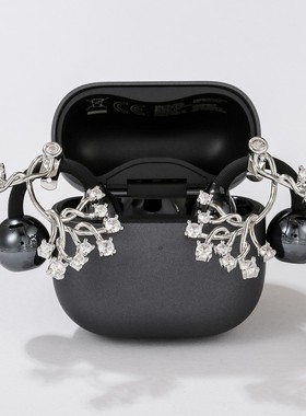 Freeclip1/2代耳机钻扣耳夹银枝碎钻星络华为巴黎时尚周同款配饰