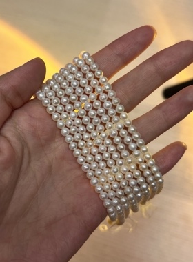 优雅百搭天然baby珍珠项链女