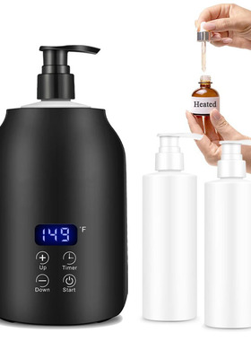 套装热油器送精油分装瓶Massage Therapy Lube Gel Cream Warmer