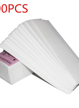 Hair Remover Epilator Nonwoven Wax Strip Paper 100片拔毛蜡纸