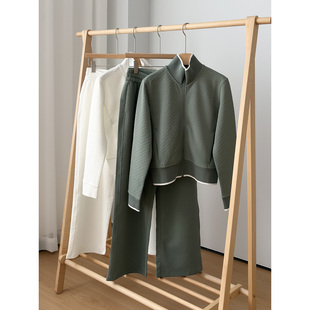 套装 显瘦休闲外套夹克运动裤 Textured舒适透气泡泡纱 神仙款