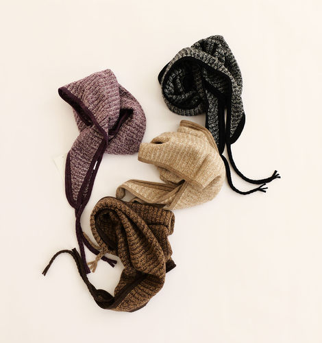 伊势丹秋冬女士三角巾纯山羊绒