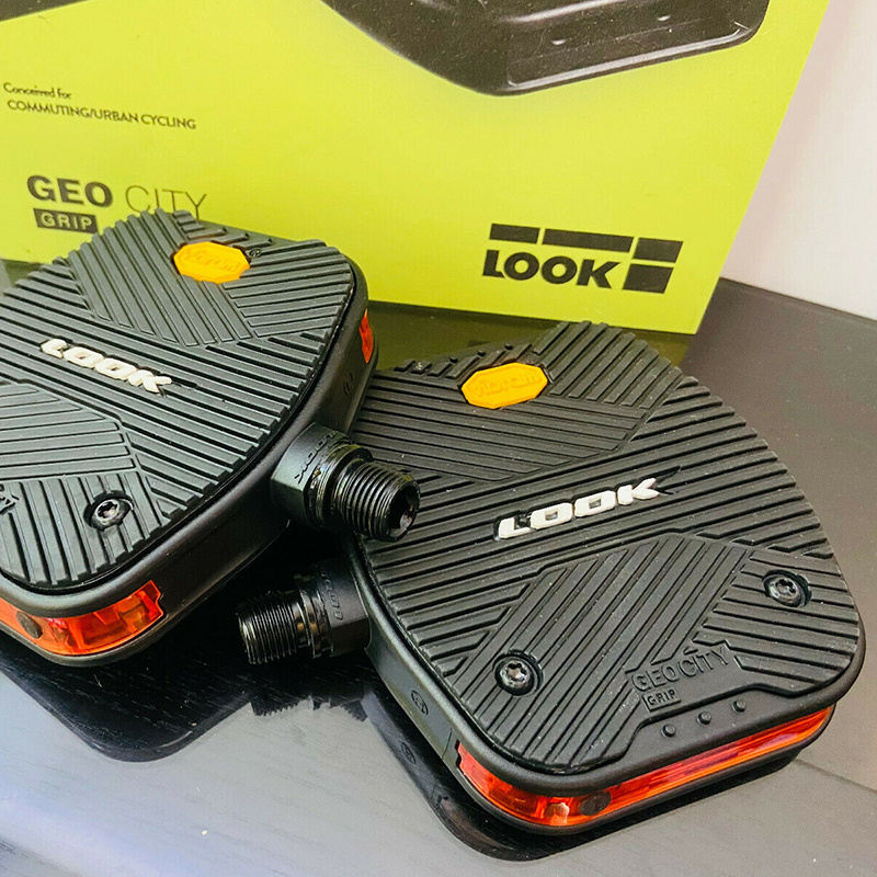 法国Look自行车平踏附发光灯