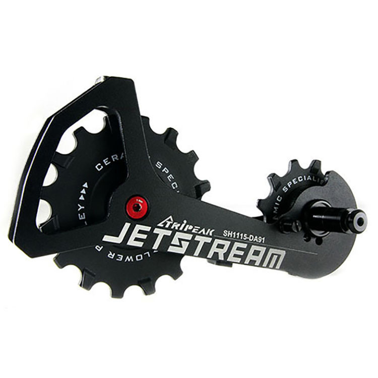 tripeak 山地车公路车铝合金陶瓷加大后拨导轮15t16t自行车变速器