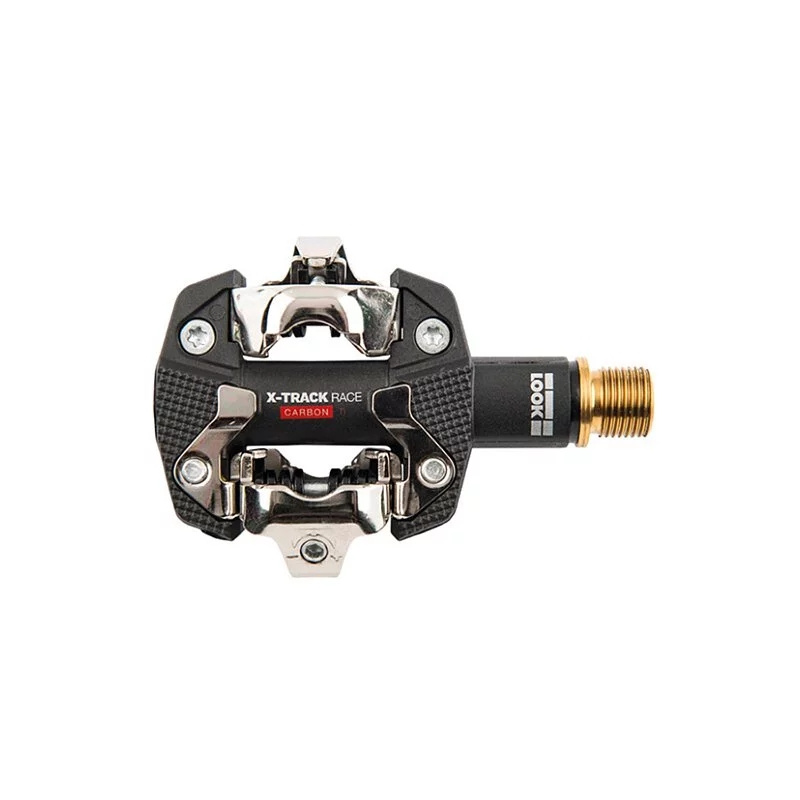 法国Look Pedal X-Track Race Carbon钛合金自行车脚踏公路车锁踏