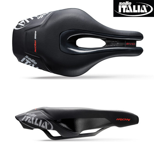 意大利Selle Italia IRON EVO 公路自行车坐垫铁三中空碳轨钛轨