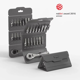 台湾ReadyGowz红点奖多功能六角工具套装棘轮扳手尾灯自行车尾包