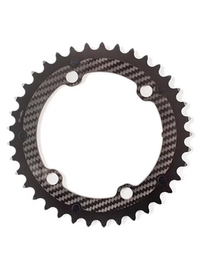 Carbon-Ti X-CarboRing X-AXS 骑行单车自行车碳纤维齿片BCD107x4