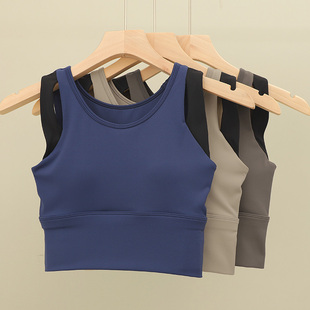 大码 运动内衣女跑步防震防下垂瑜伽服背心胖MM普拉提健身上衣文胸