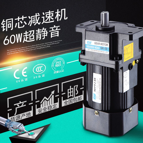 工厂dyg东洋微型220v60w减速电机