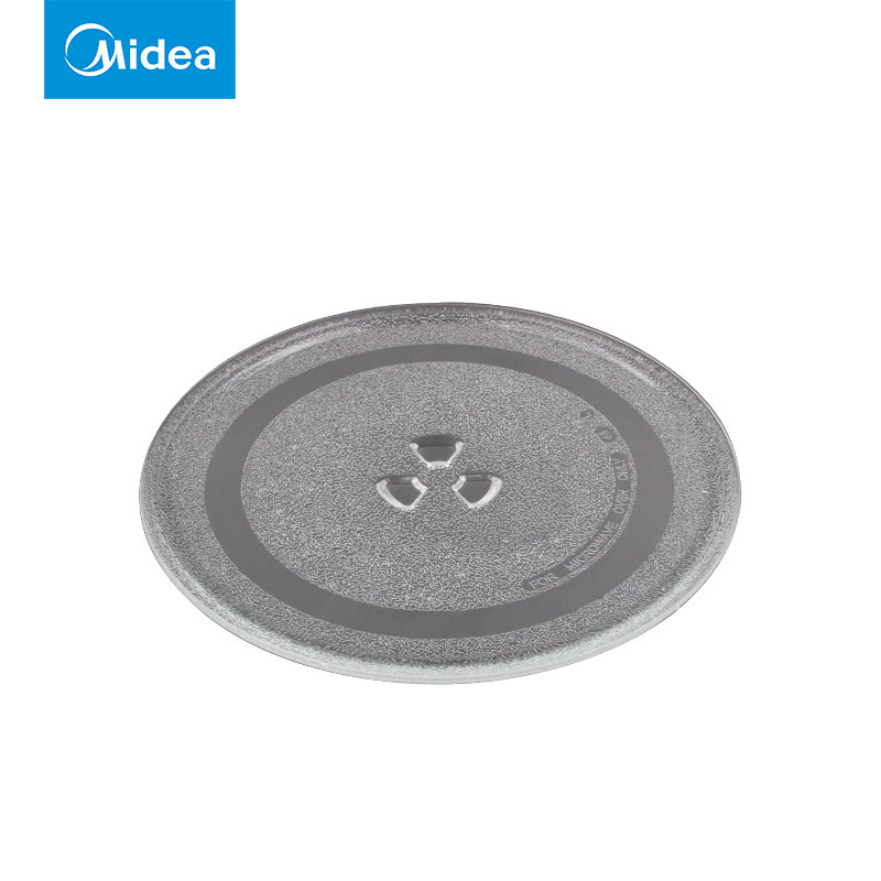 美的微波炉玻璃转盘托盘子底盘通用光波炉配件原装 直径245mm 