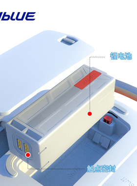 Sublue深之蓝Swii&Navbow/Navbow+/Tini助推器专用电池防水密封