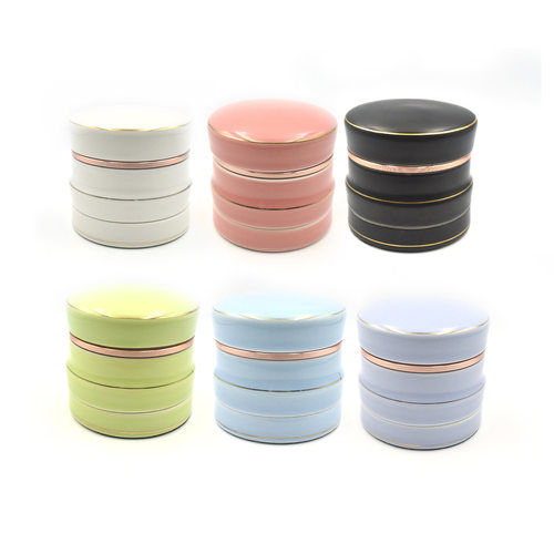跨境现货精品陶瓷磨烟器 63MM四层铝合金铁盒金属研磨器 Grinder