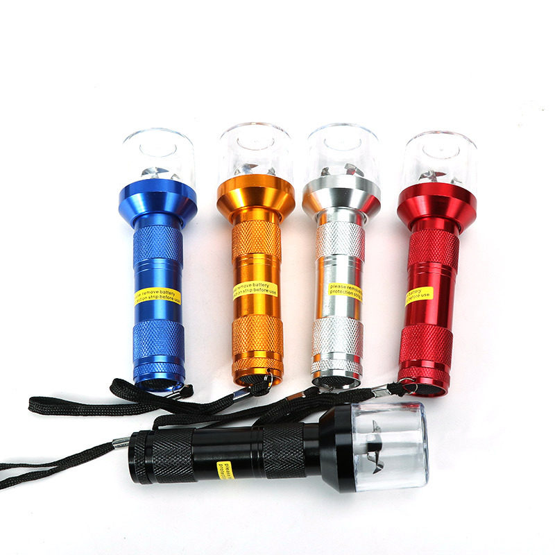 铝合金电动金属研磨器手电筒碎烟器烟具配件磨烟器烟丝电动碎烟器