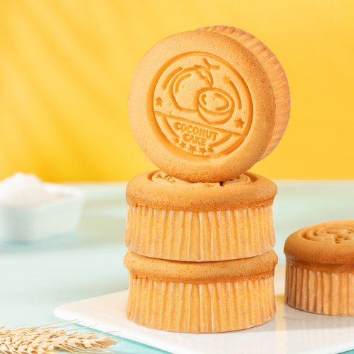 港荣椰丝咸蛋糕面包早餐整箱