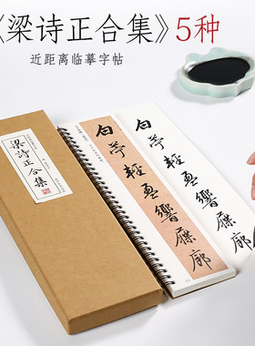 梁诗正行书合集骆宾王纸中作乐