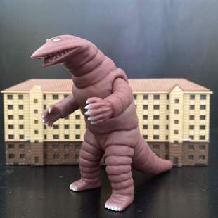 。新款 初代奥特软胶泰莱斯通地底怪兽对战岩石怪萨德拉人偶玩曼