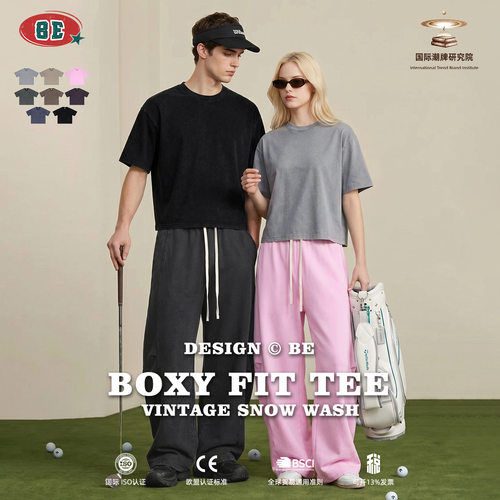 men tops american trendy man shirts tee tshirtbe男装春夏美式