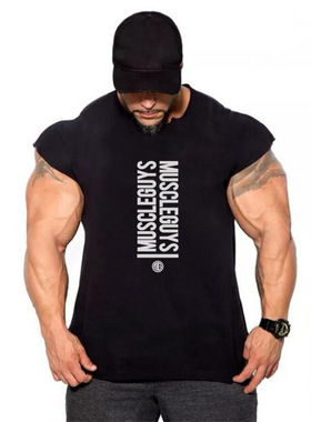 Male Summer Tank Undershirt basketball Running men Vest