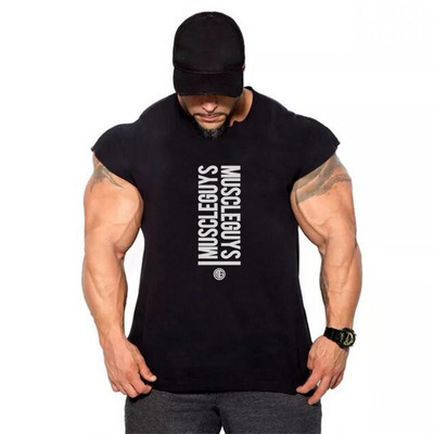 Male Summer Tank Undershirt basketball Running men Vest