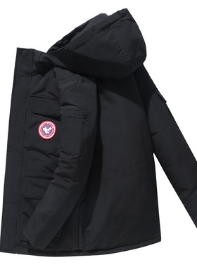 man winter coat women warm jacket男士服男女同款情侣工装风