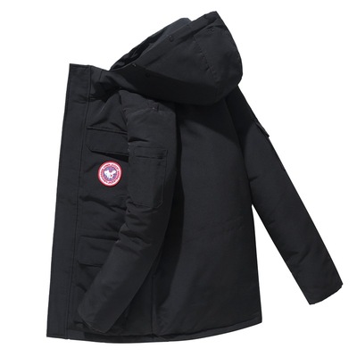 man winter coat women warm jacket男士服男女同款情侣工装风