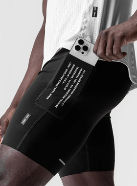 Men Quick Dry Sports Compression Shorts Man Skinny Sweatpant