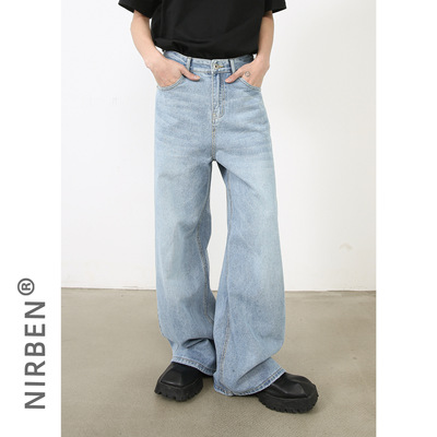men baggy jeans man pants malenirn牛仔基础走量多色款韩版宽松