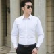 classic men plus new business size color fashion solid shirt
