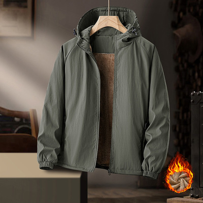 WindbreakerMenJacket厚外套男