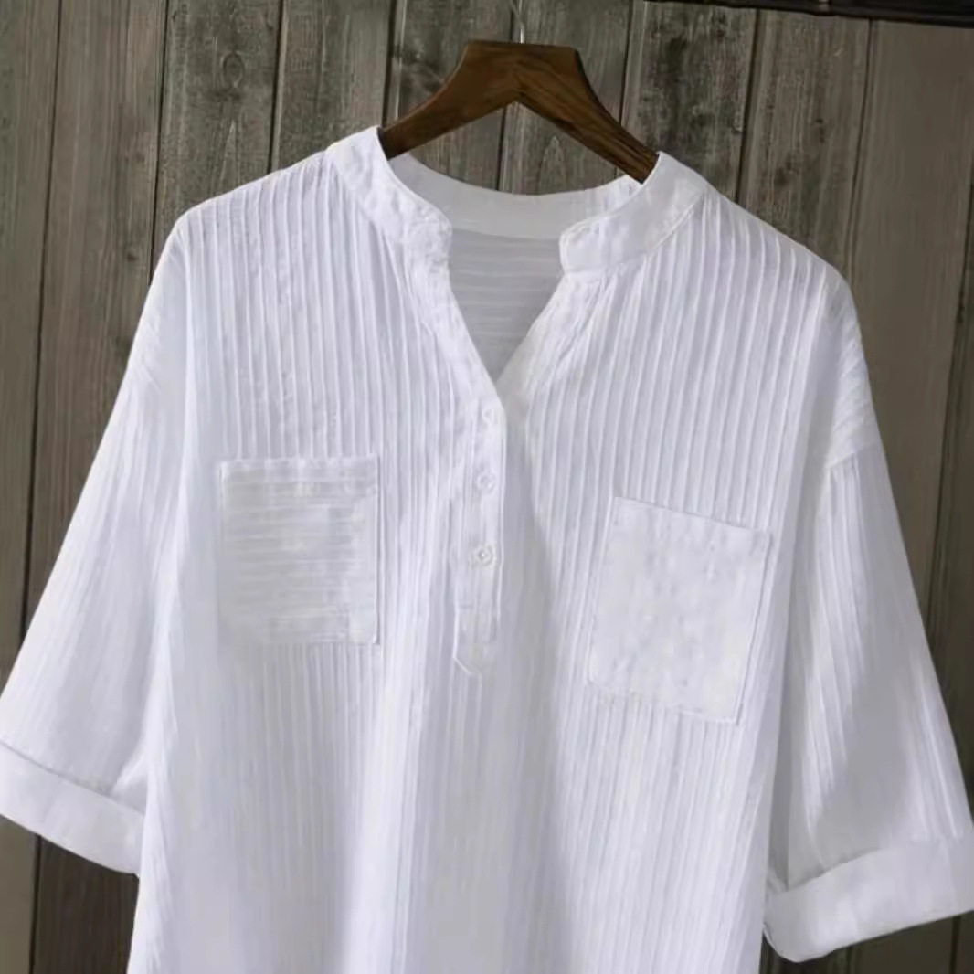 fashion shirt tops streetwear shirts tee欧美大码女装白色衬衫